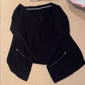 Lulu lemon black cardigan